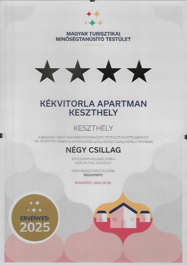 Kekvitorla Apartman Keszthely Exterior photo